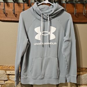Under Armour Light Safe Green Speckled Hoodie Size Medium